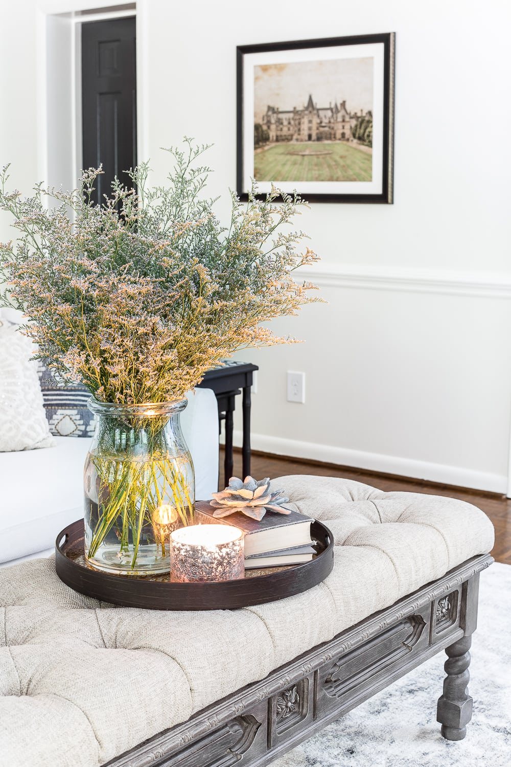 kid-friendly home decorative trays for easily removable decor