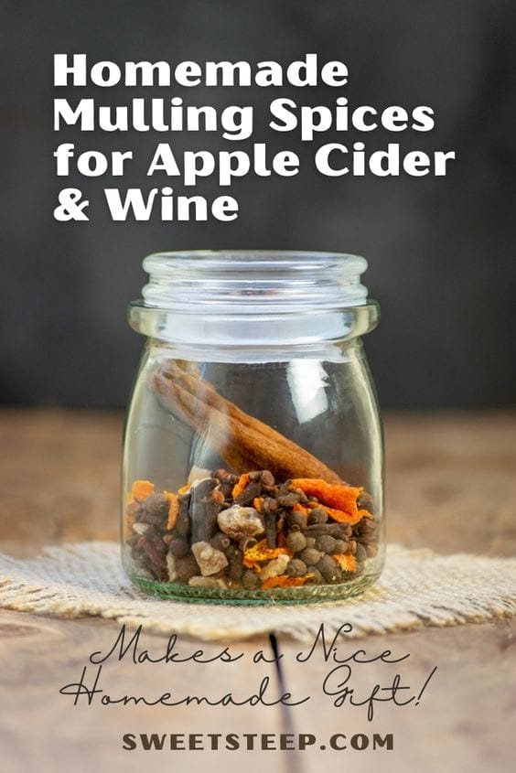 DIY Christmas Gift Mulling Spices