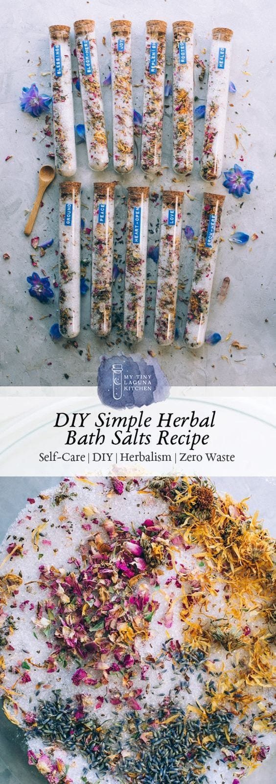 DIY Christmas Gifts bath salts