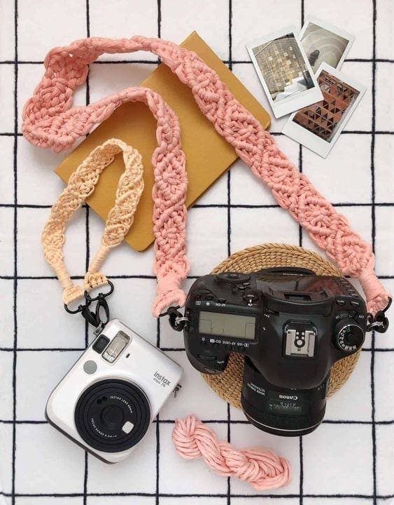 DIY Christmas Gifts Camera Strap