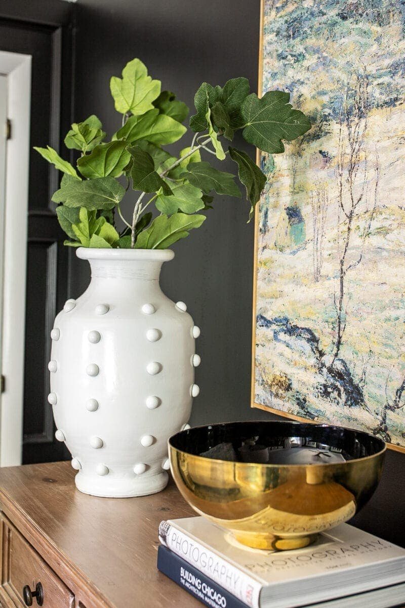 DIY Hobnail Vase