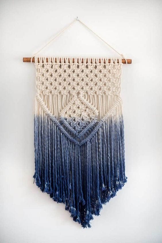 macrame wall hanging