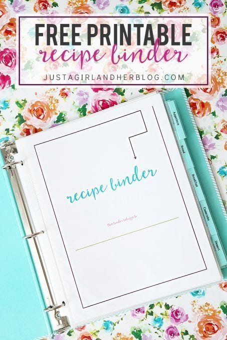 DIY Christmas Gift Recipe Binder