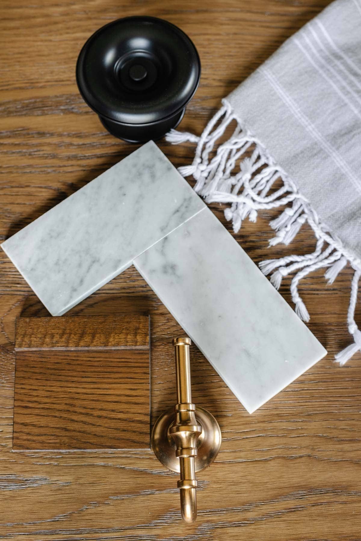 marble tile bathroom mood board
