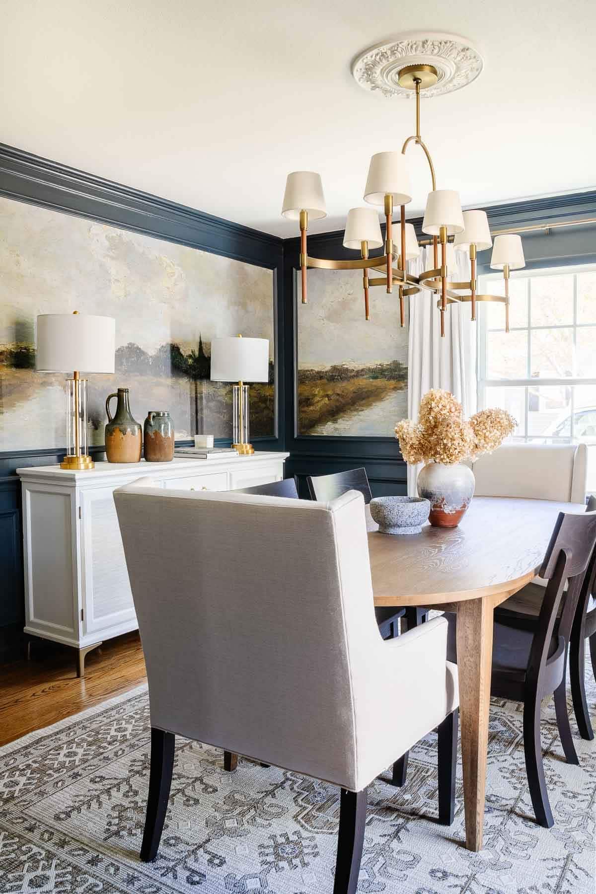 how to decorate a dining room