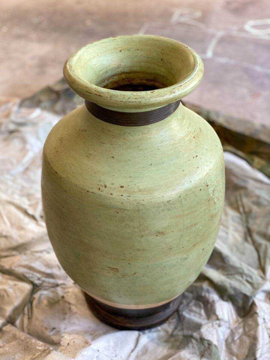 DIY Hobnail Vase | Anthropologie knock-off