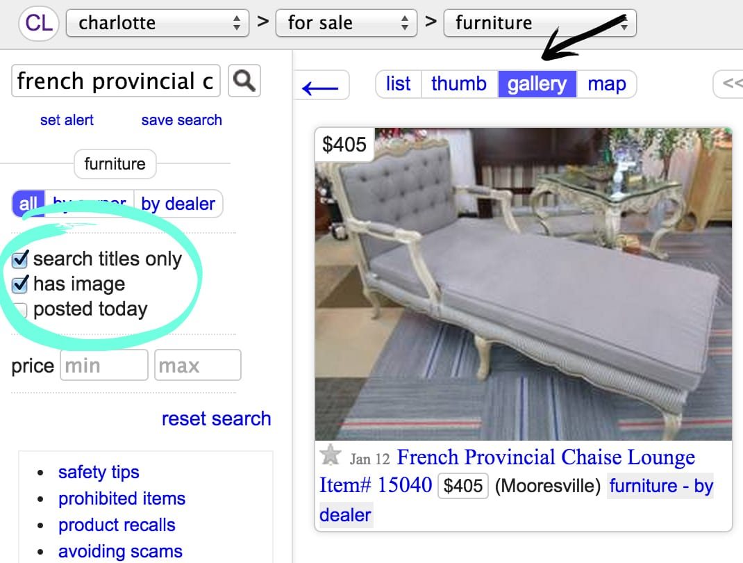 18 Craigslist Shopping Secrets Revealed | unigumushane.com - This has SO MANY good tips!