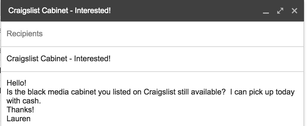 18 Craigslist Shopping Secrets Revealed | unigumushane.com - This has SO MANY good tips!