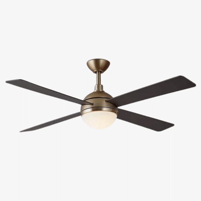 modern globe ceiling fan
