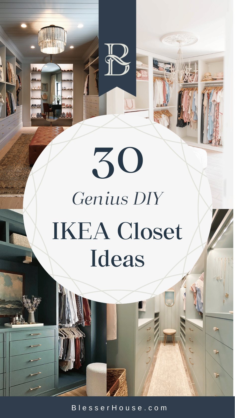 DIY IKEA Closet Ideas
