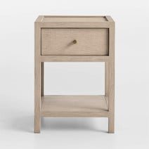 slim bedside table