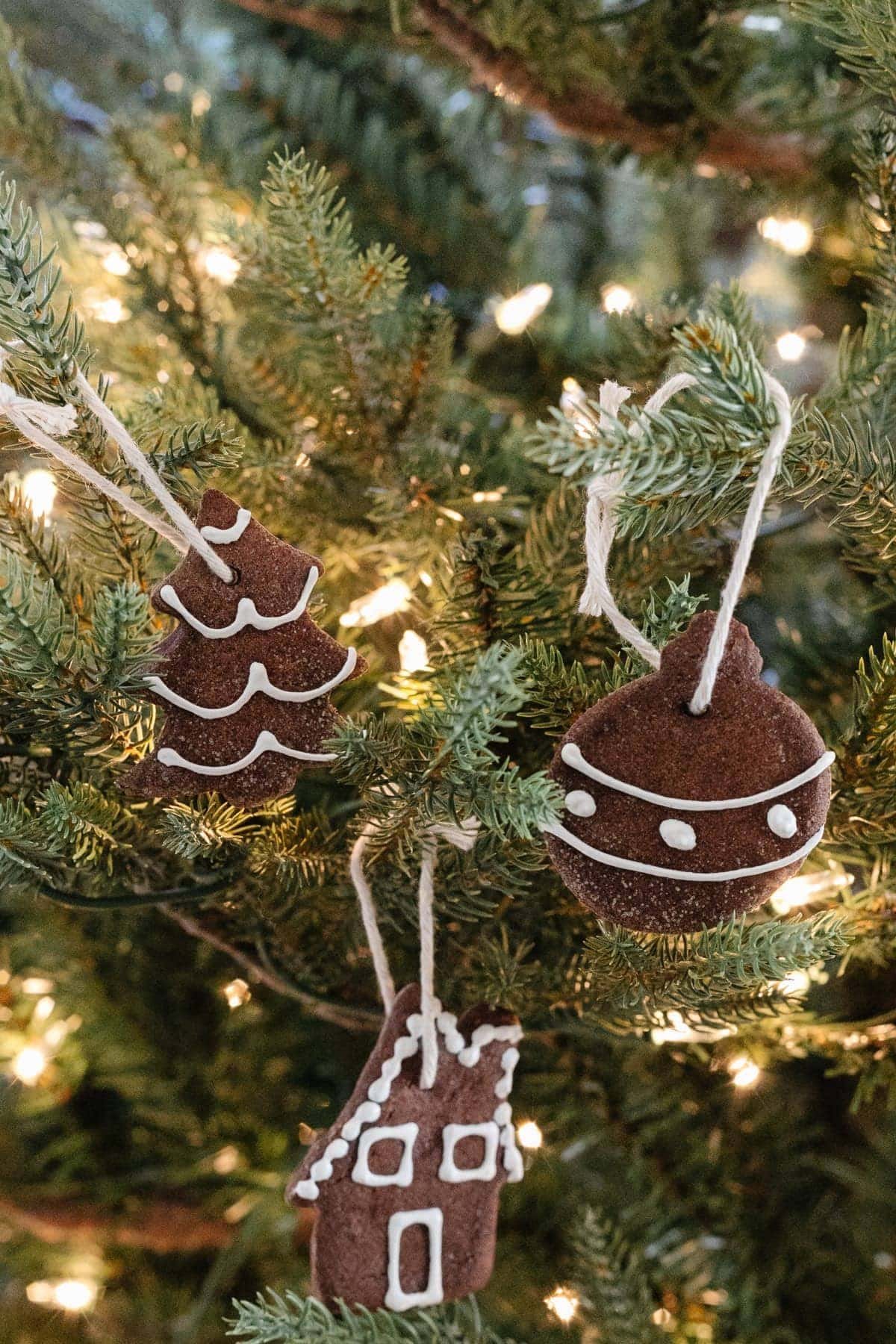 homemade cinnamon salt dough ornaments