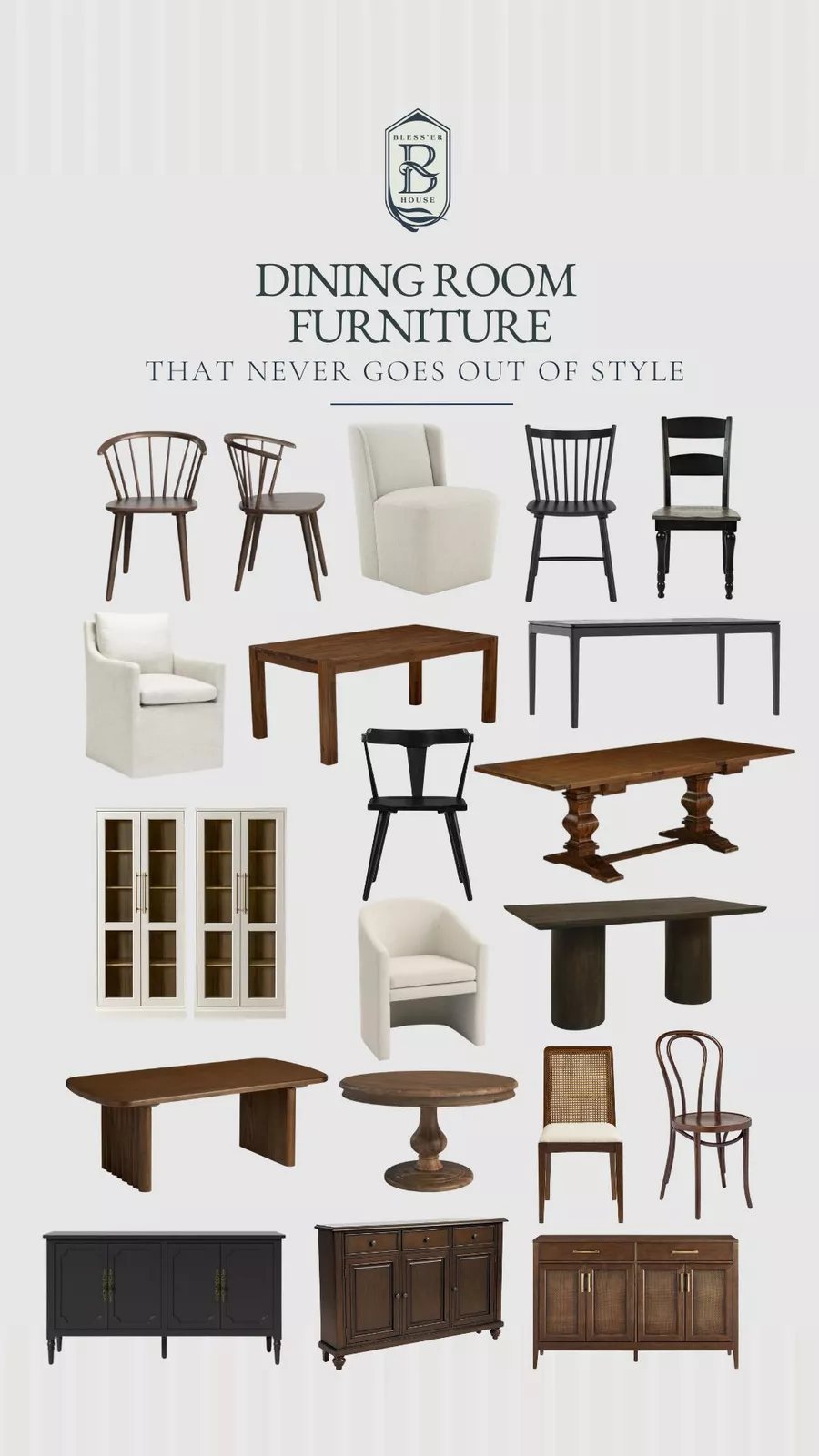 timeless dining room furniture