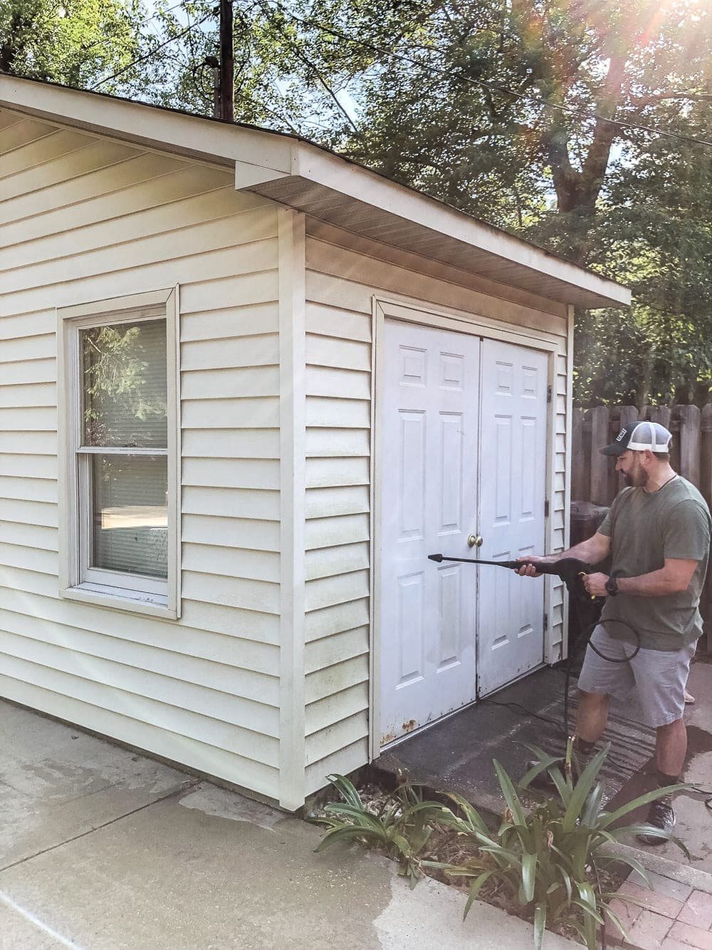 shed makeover