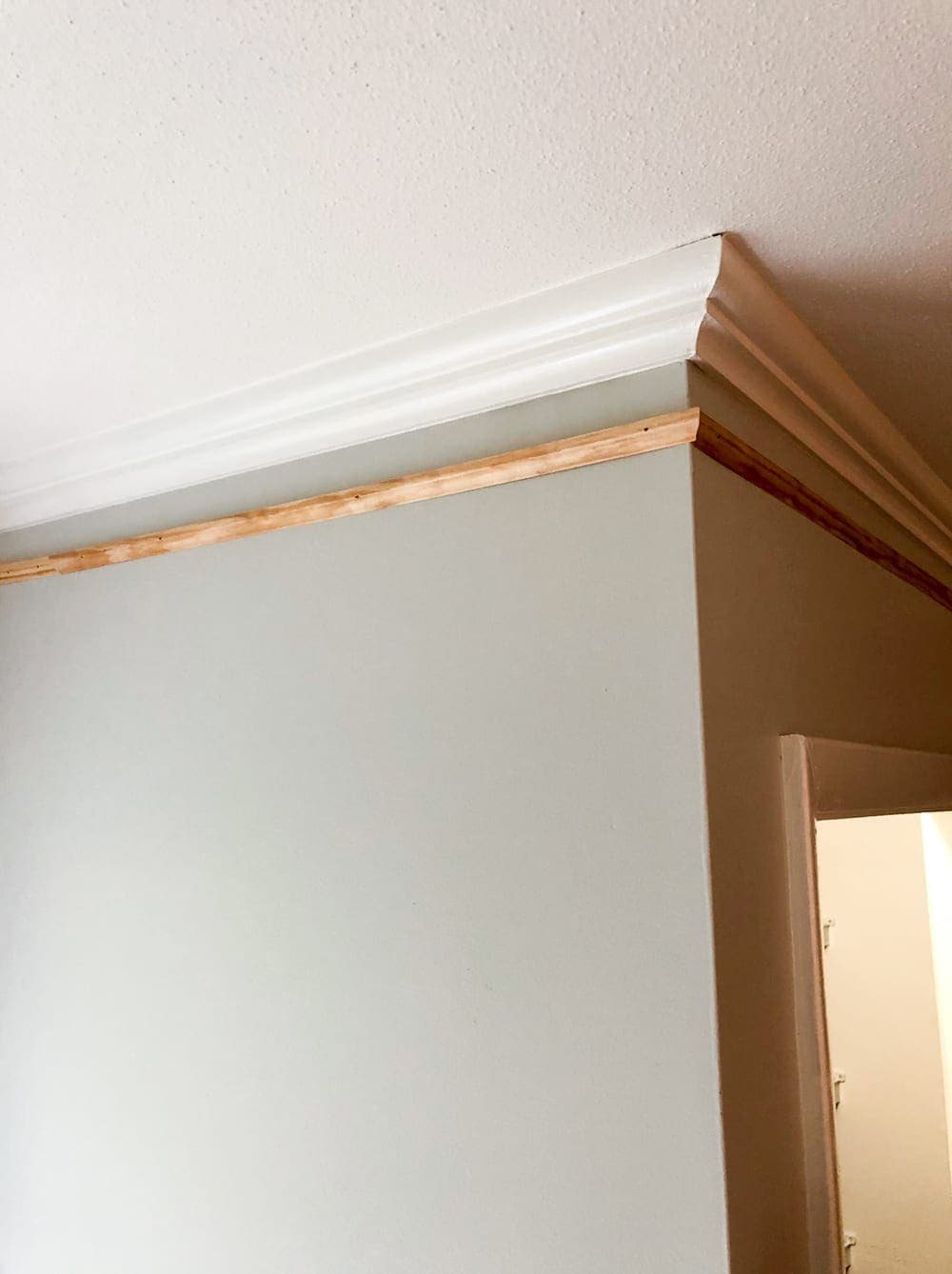 crown molding with extra trim