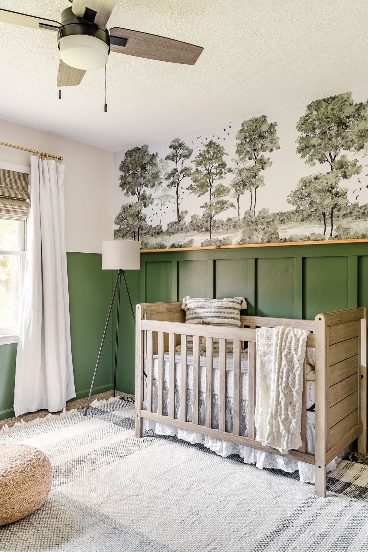 Woodland Baby Boy Nursery Makeover