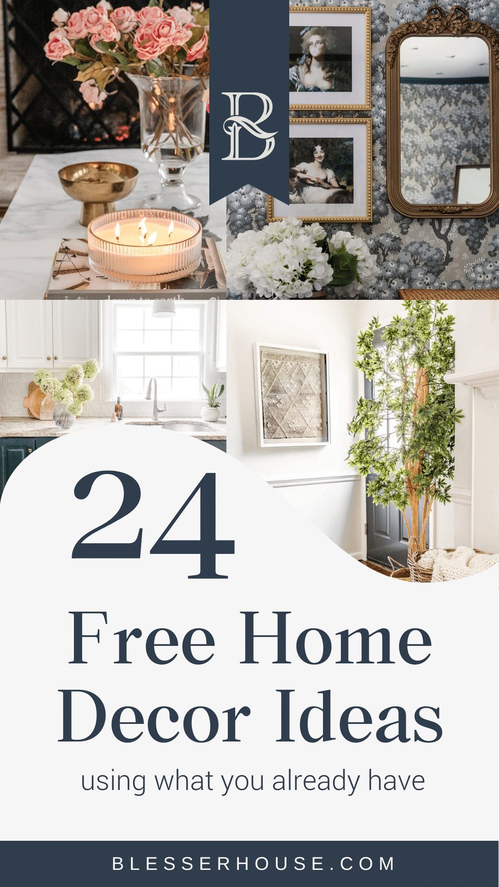 free home decorating ideas using what you already have