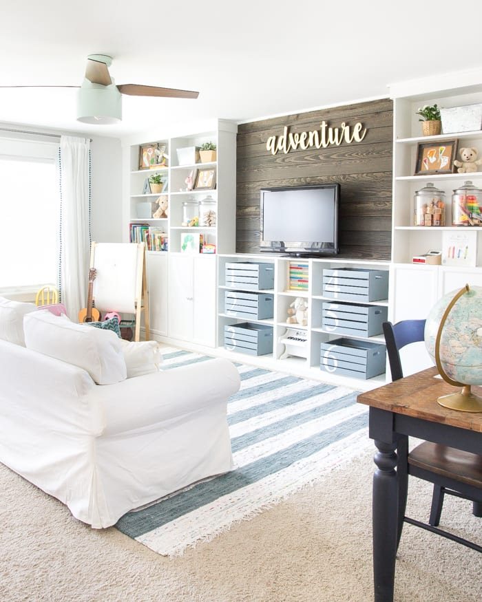 Eclectic Farmhouse Playroom Reveal & ORC Week 6