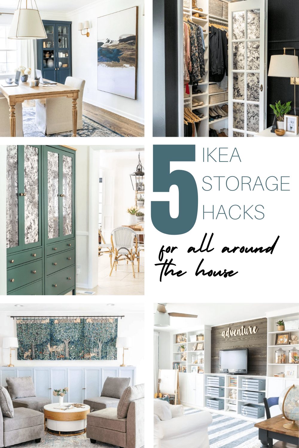 DIY IKEA storage hacks