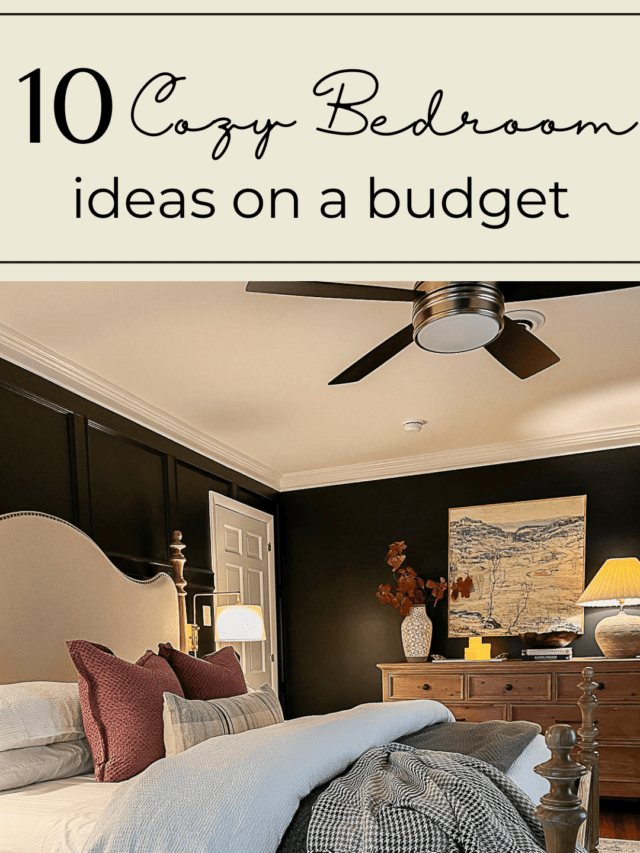cozy bedroom ideas on a budget
