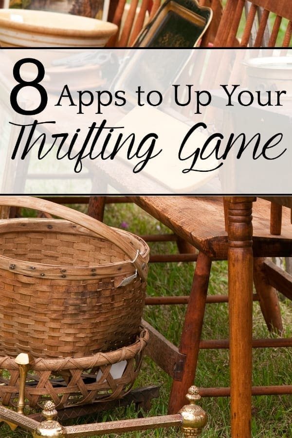 8 Apps to Up Your Thrifting Game | A list of the best apps to browse secondhand items online as alternatives to Craigslist and Facebook Marketplace for finding thrifty deals.