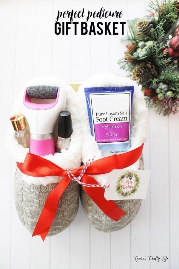 pedicure gift basket