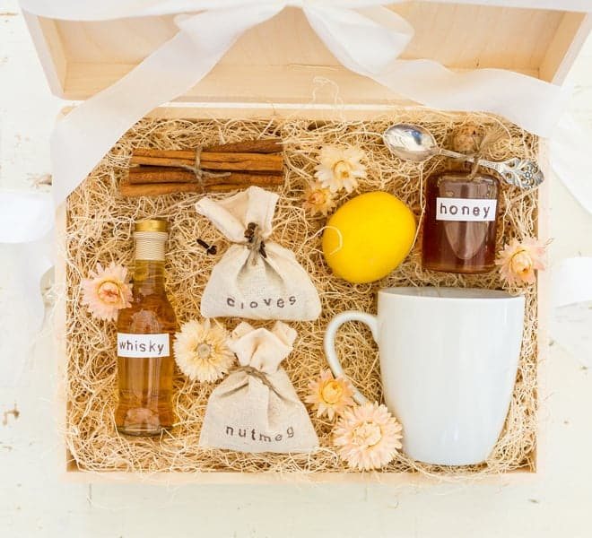 hot toddy gift basket