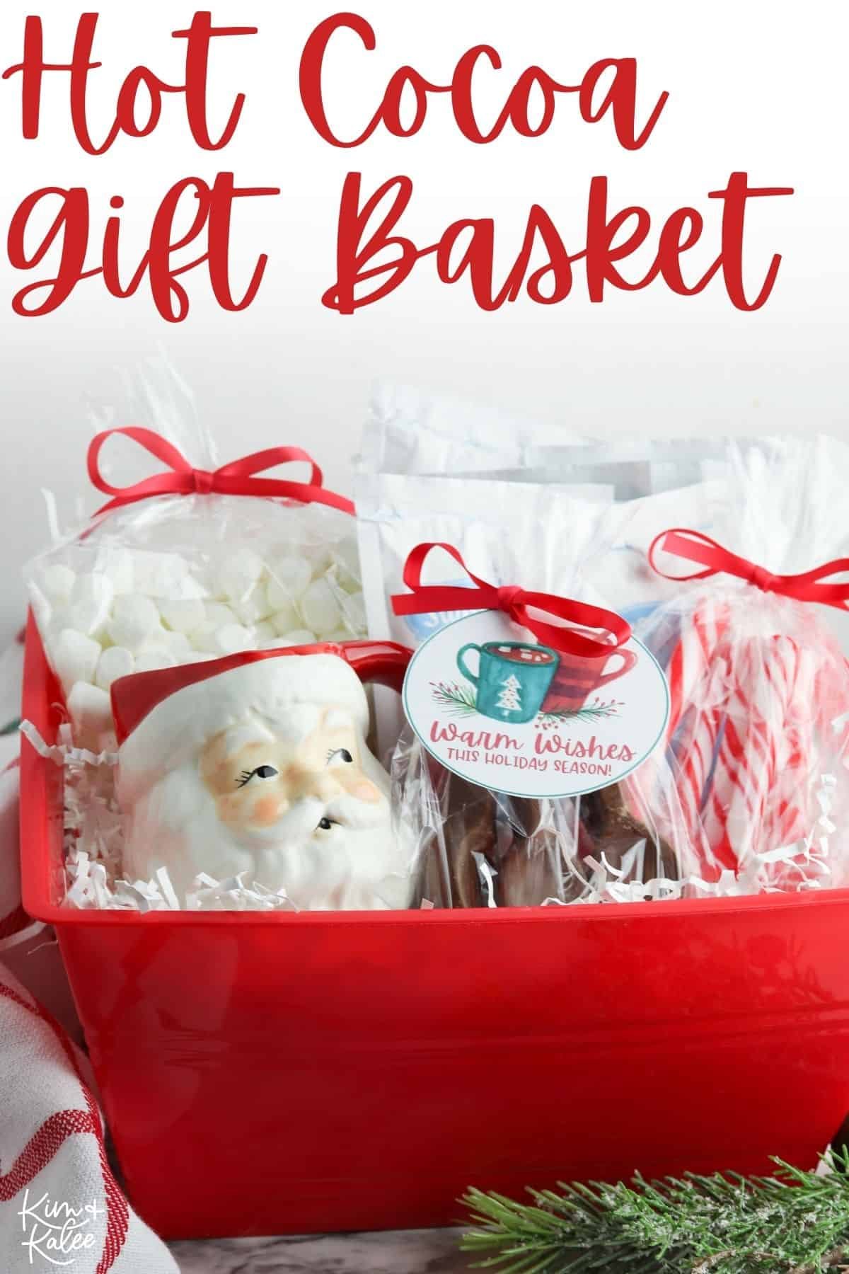 hot cocoa gift basket
