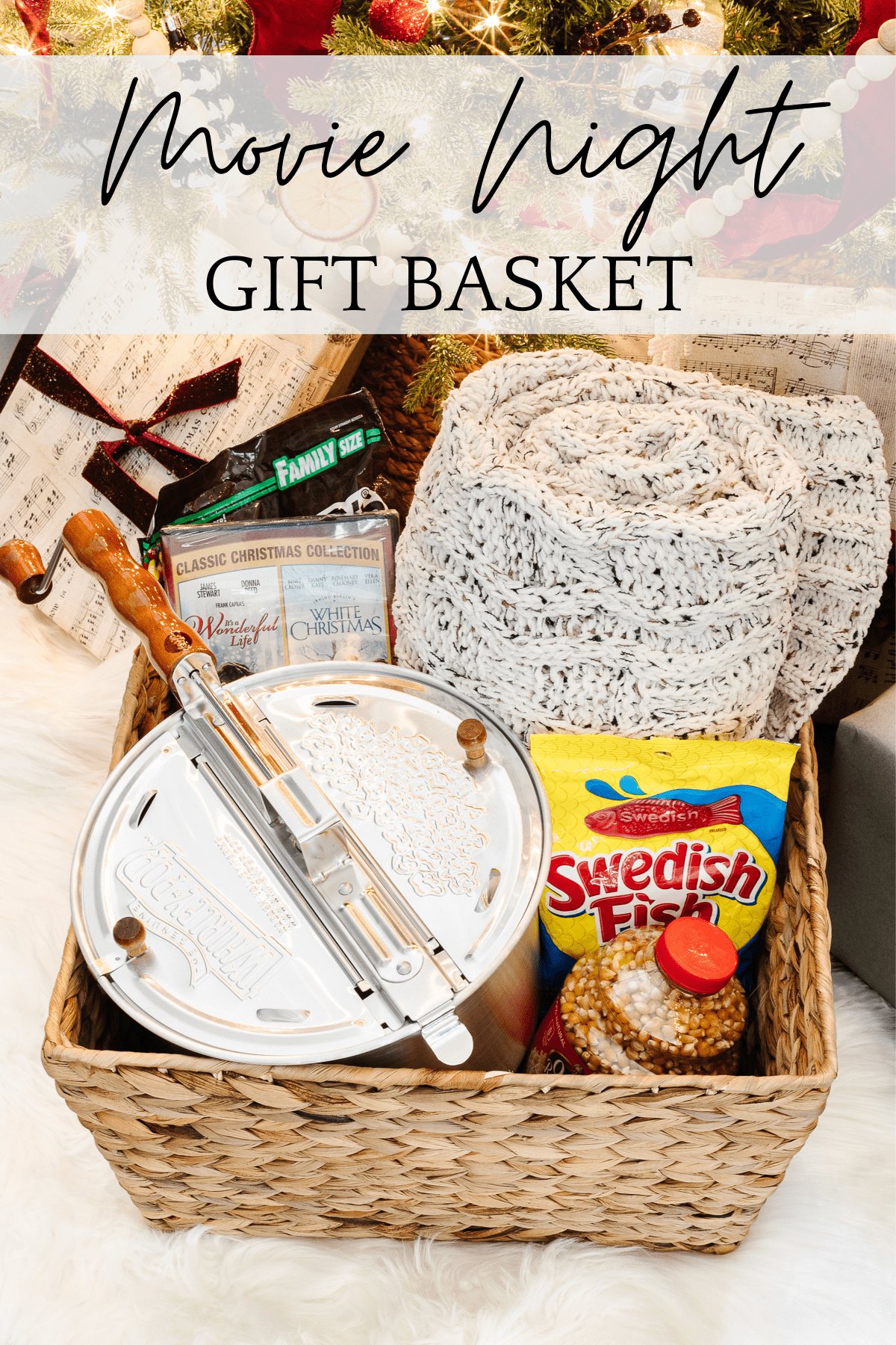 Gift Basket Ideas : Family Movie Night Kit