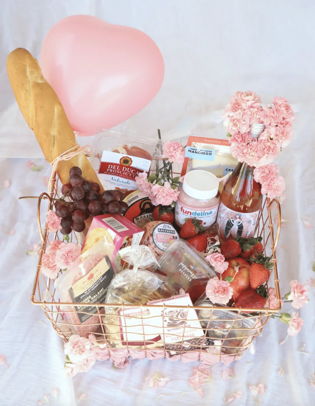 girls night gift basket