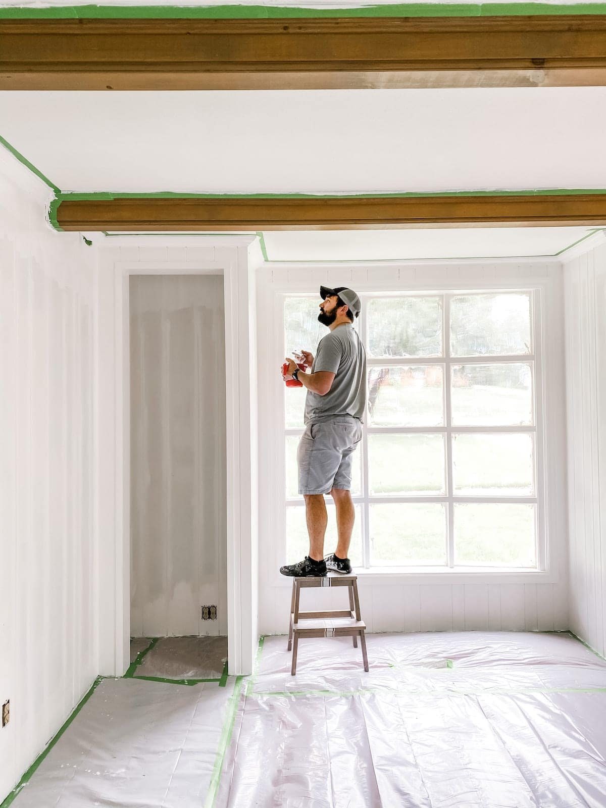 DIY Painted Wall Paneling & McNay Project Update!