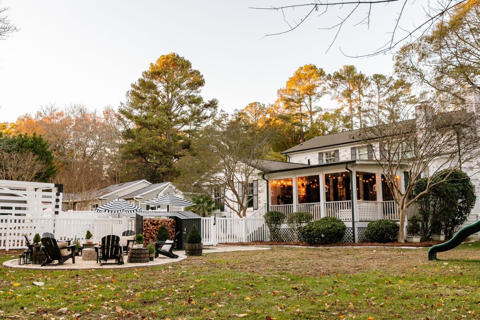 backyard remodel