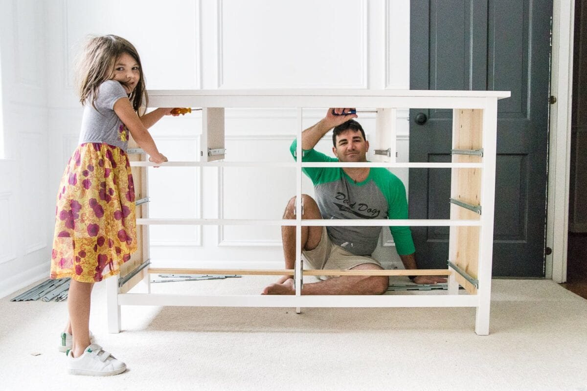 Building an IKEA Hemnes dresser