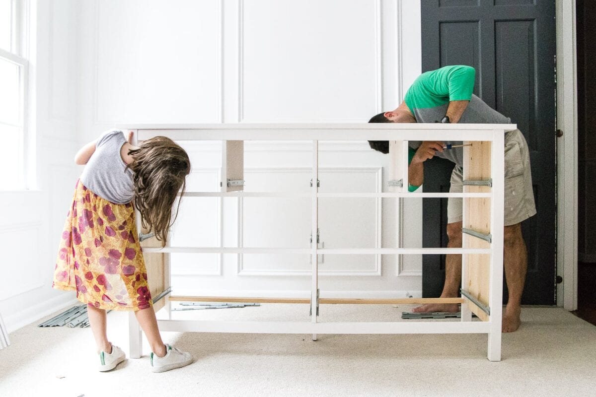 Building an IKEA Hemnes dresser