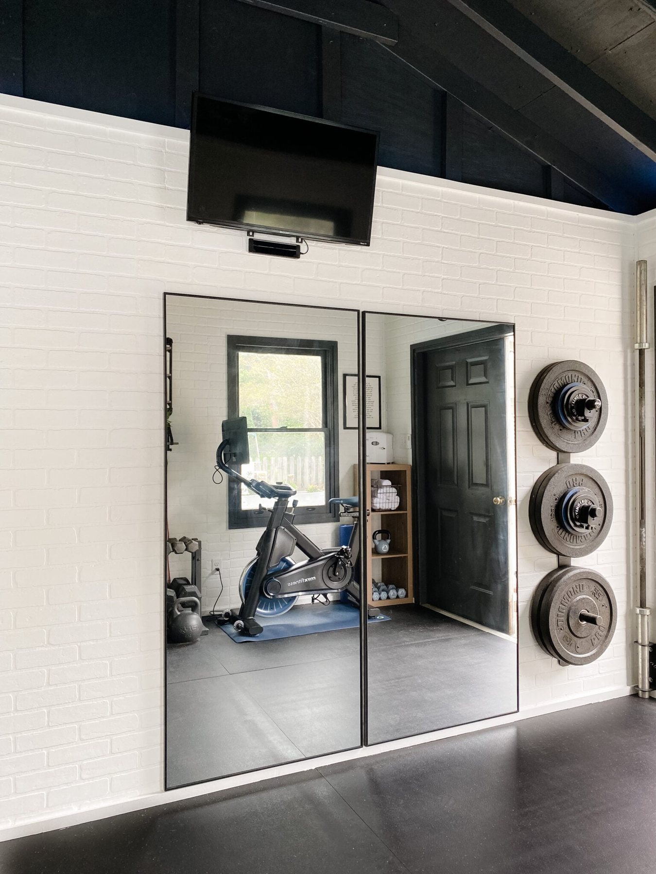 home gym cheap workout mirrors