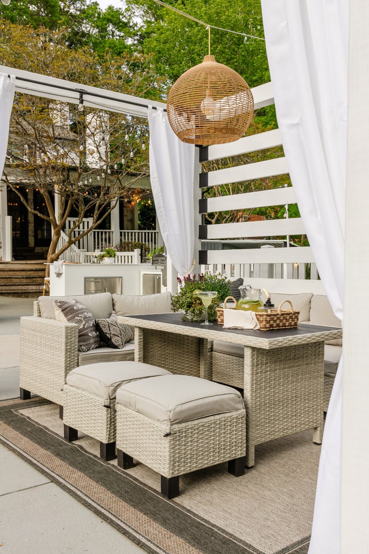 backyard pool cabana with walmart patio furniture cleaned for spring
