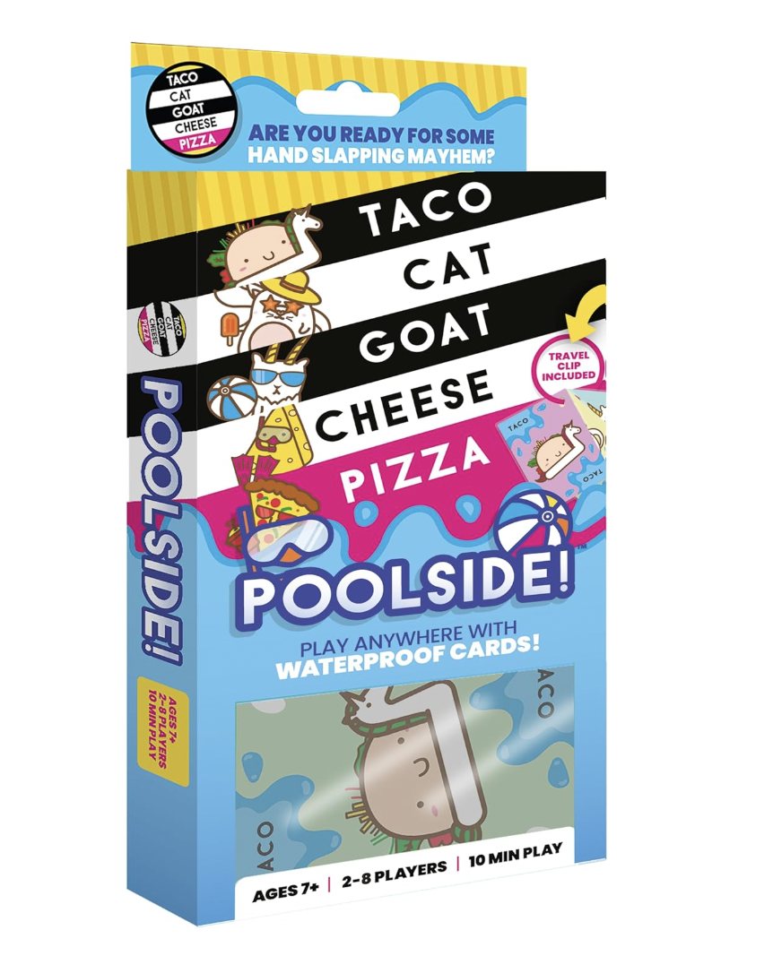 waterproof taco cat goat cheese pizza game