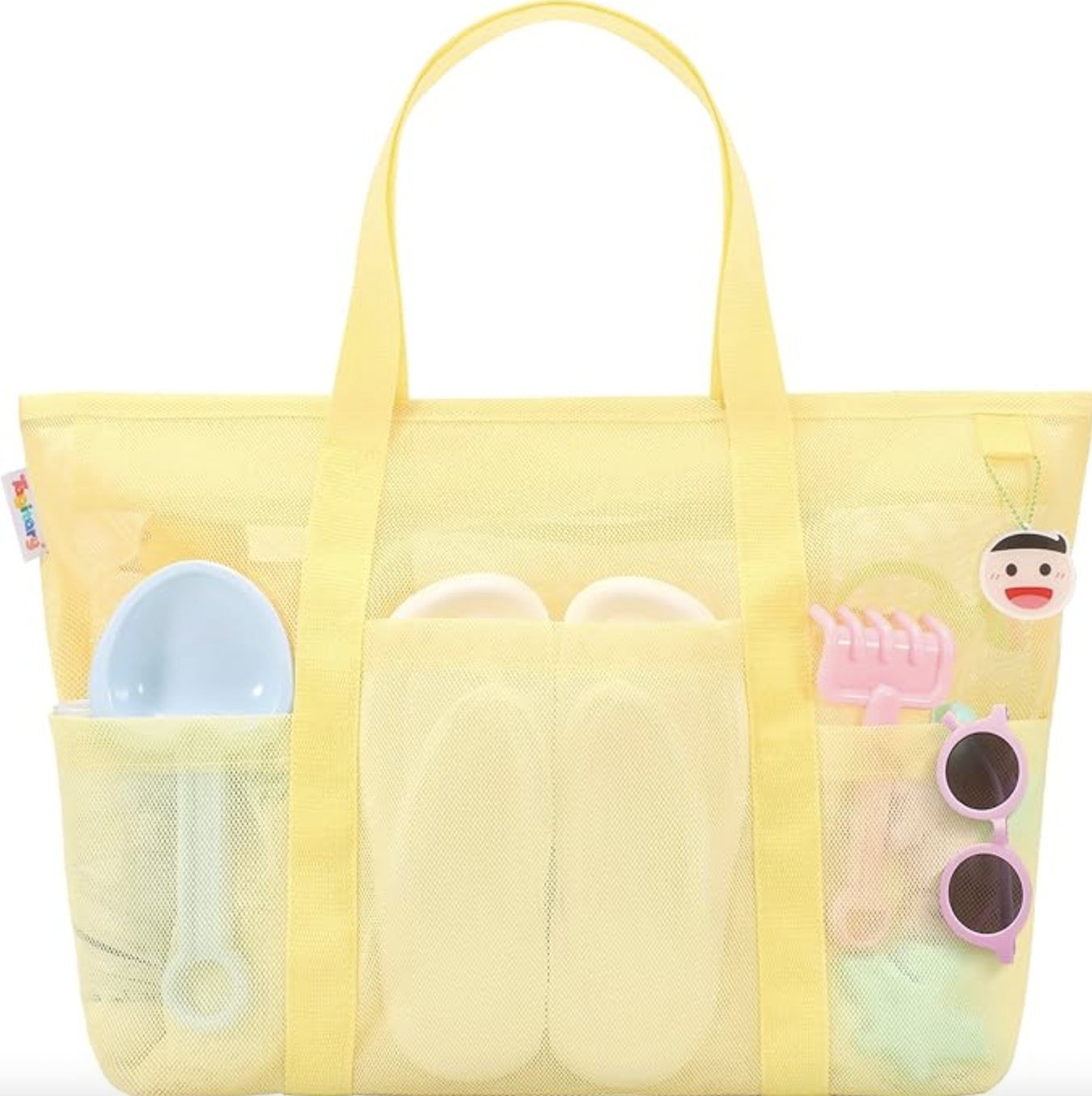 mesh beach bag