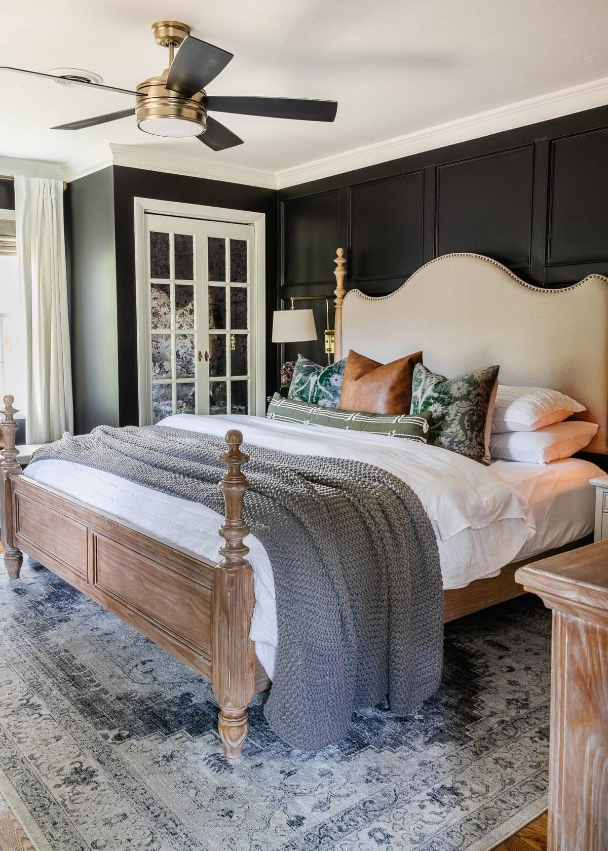 A round-up of 8 wood/metal and upholstered combination beds at different price points that work in any modern traditional bedroom.
