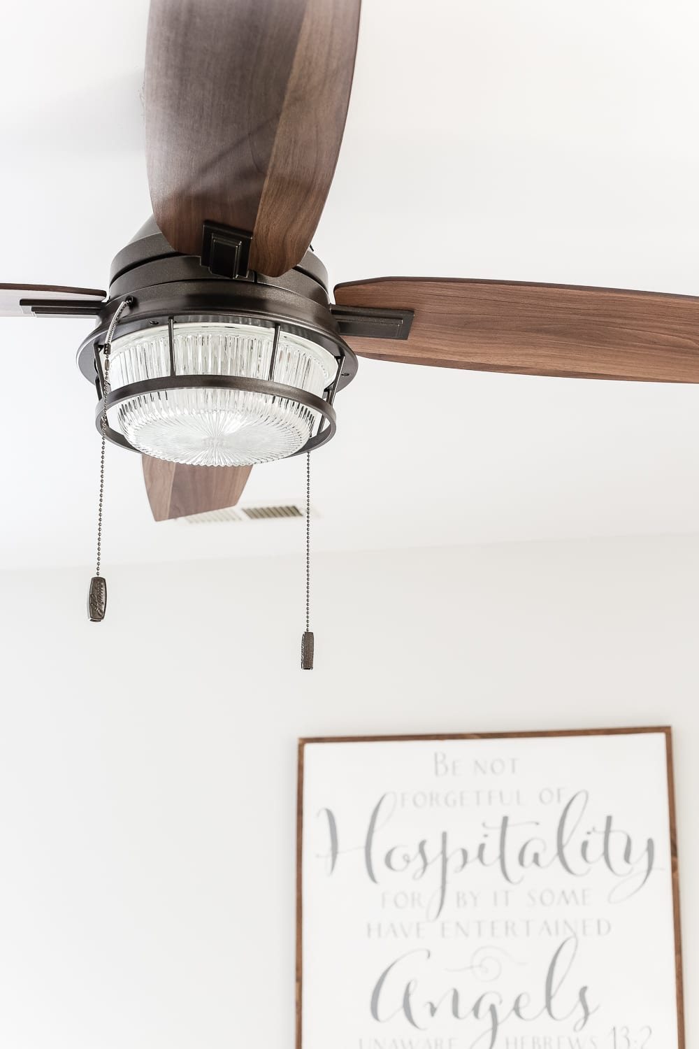Painted Weathered Wood Bed Makeover | unigumushane.com - A thrifted bed gets a painted weathered wood Restoration Hardware look with no messy furniture stripping and in 3 quick steps.