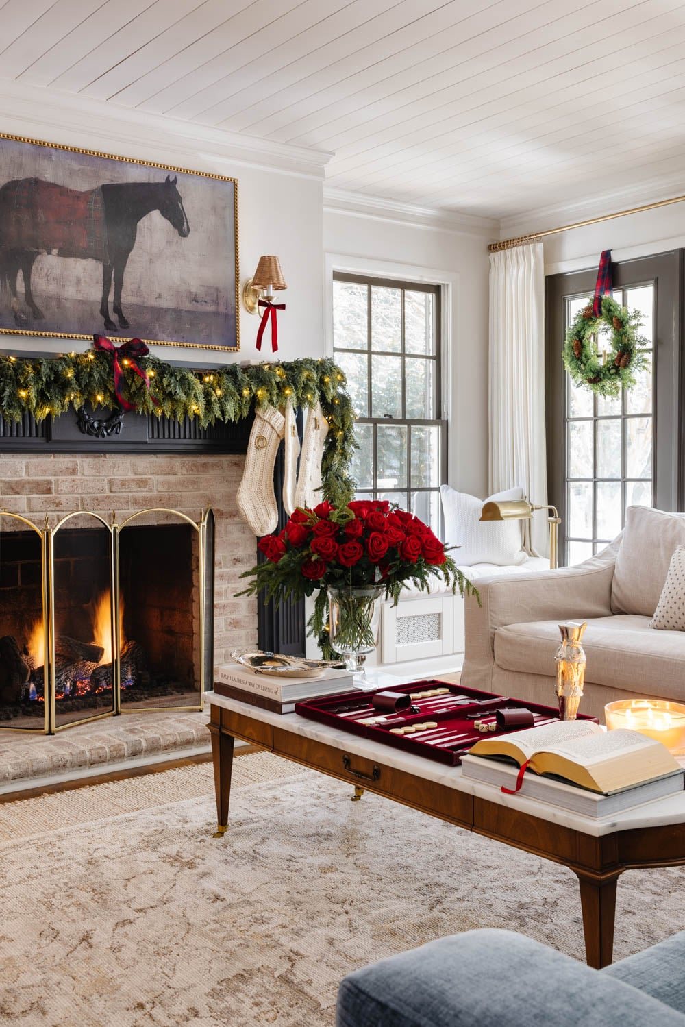 Ralph Lauren Christmas decorating ideas on a budget