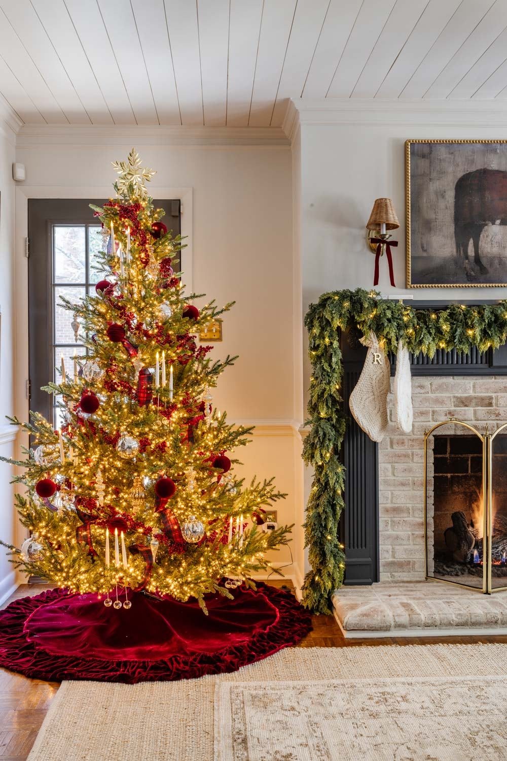 Ralph Lauren Christmas decorating ideas on a budget