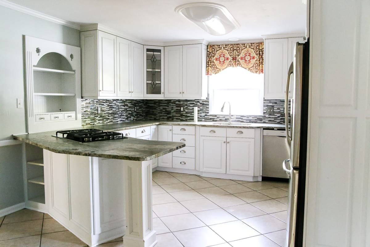 before kitchen refresh