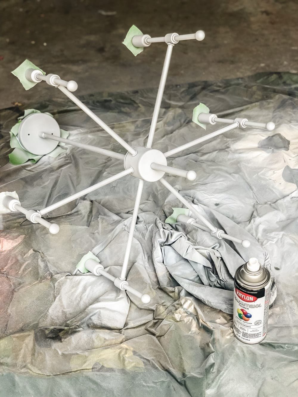 The best aged brass spray paint to create a high end designer look on anything easily and inexpensively.