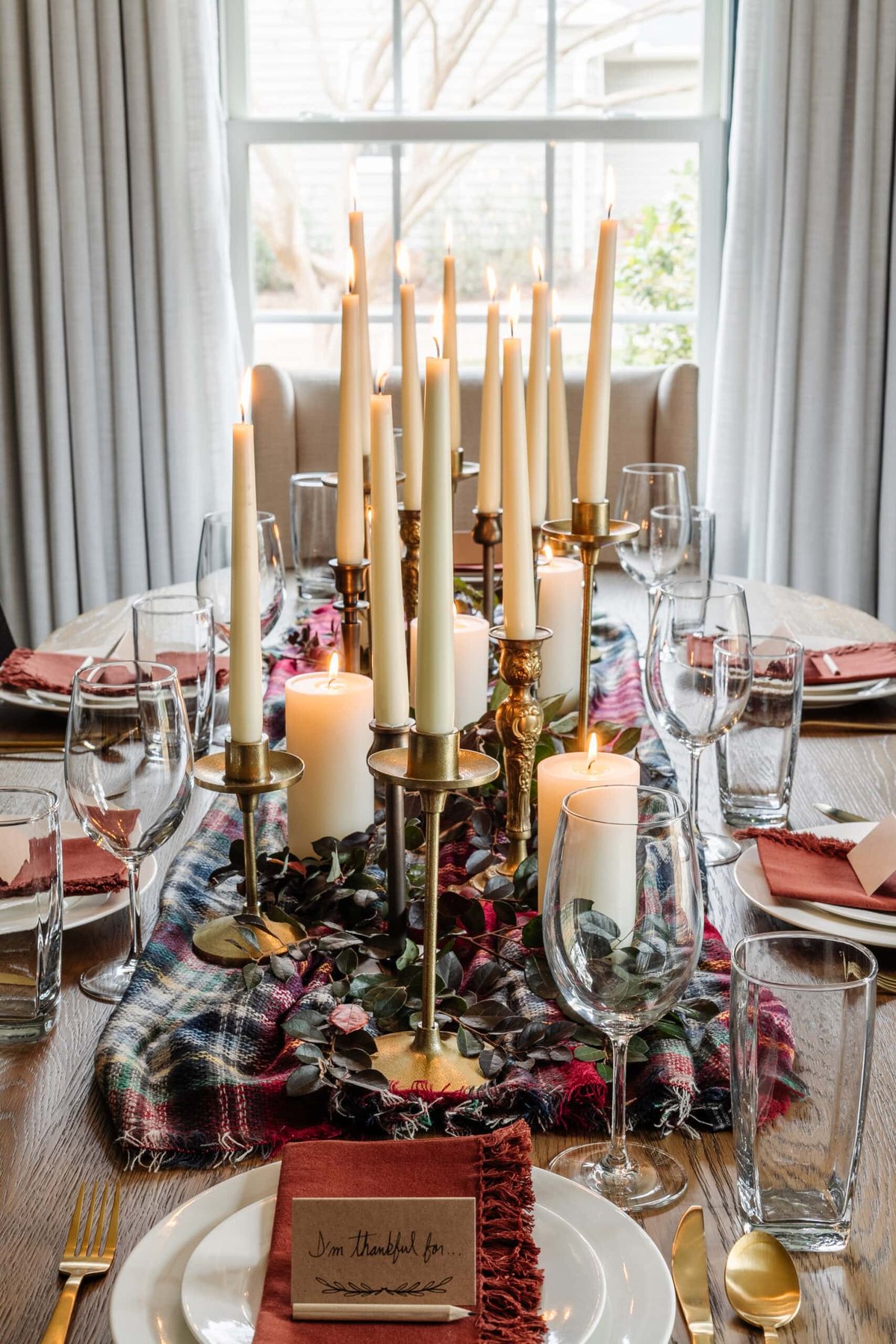 Cheap DIY Thanksgiving Centerpiece Idea With Common Thrifted Finds