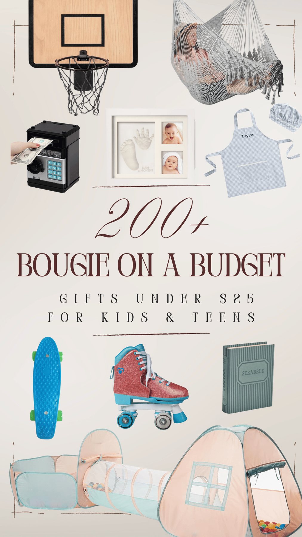 200+ Bougie on a Budget Best Cheap Gifts for Kids & Teens Under $25