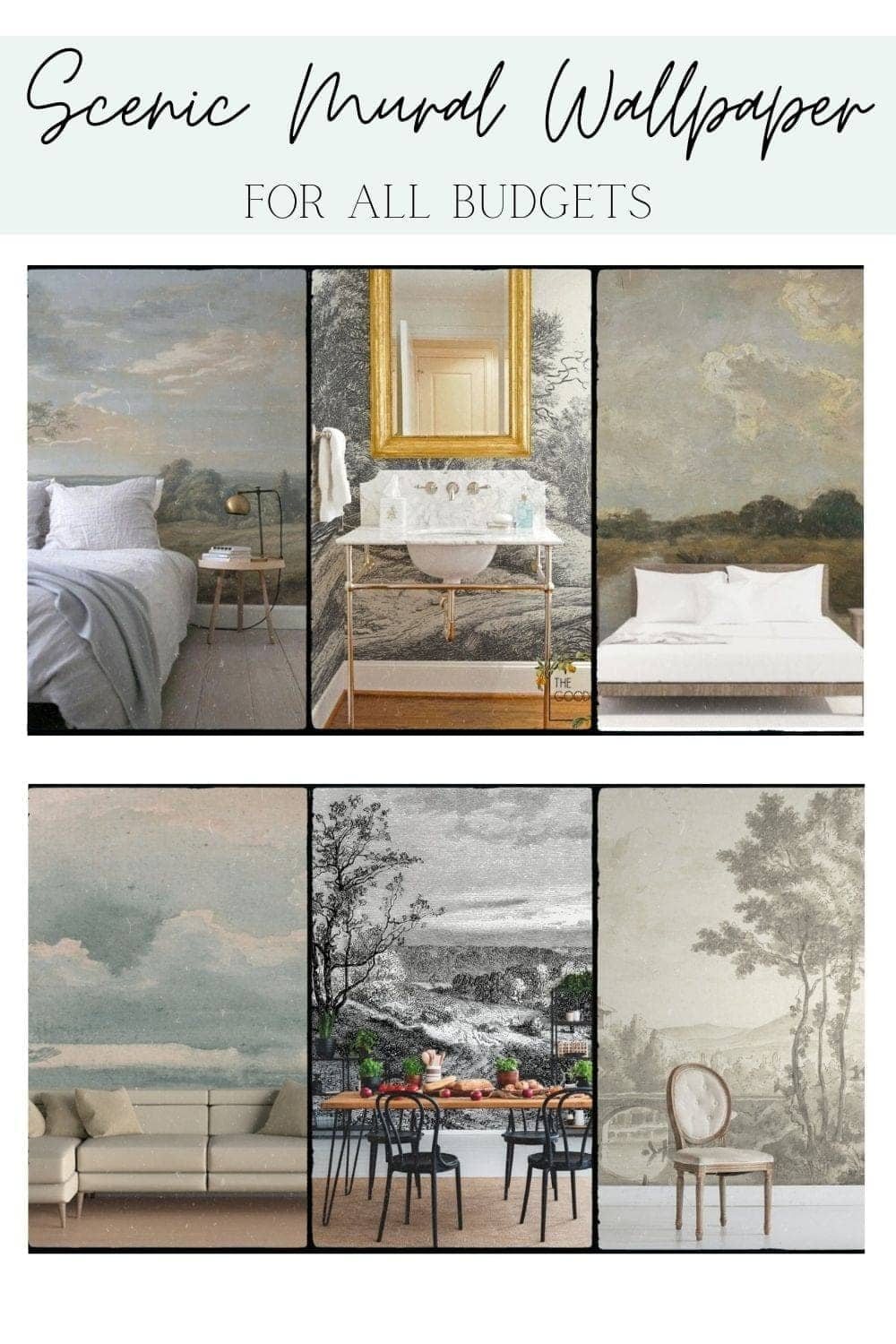 peel and stick scenic mural wallpaper