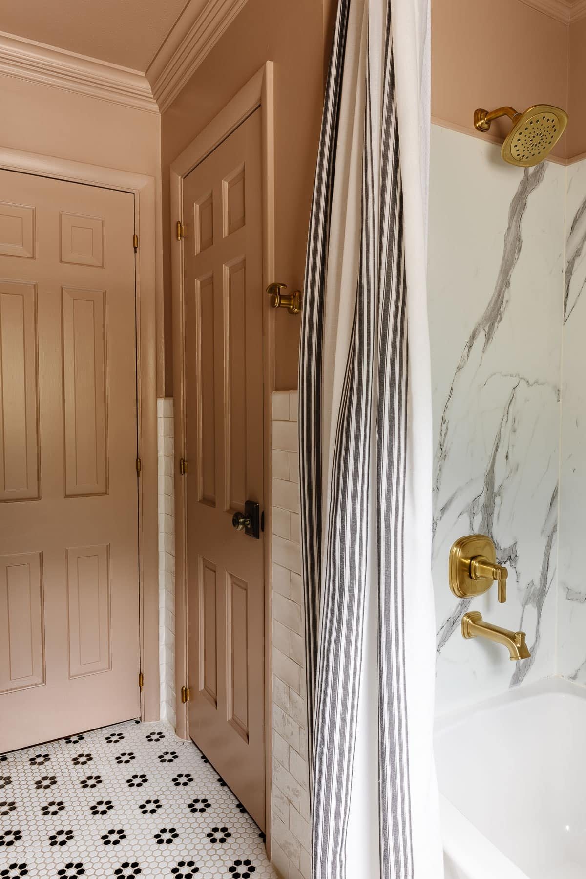 Behr Postmodern Mauve bathroom walls