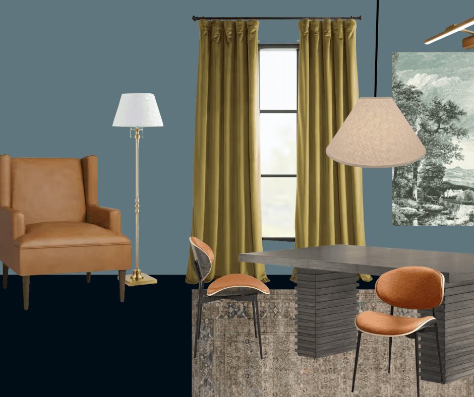 Conference Room Makeover Mood Board Plans