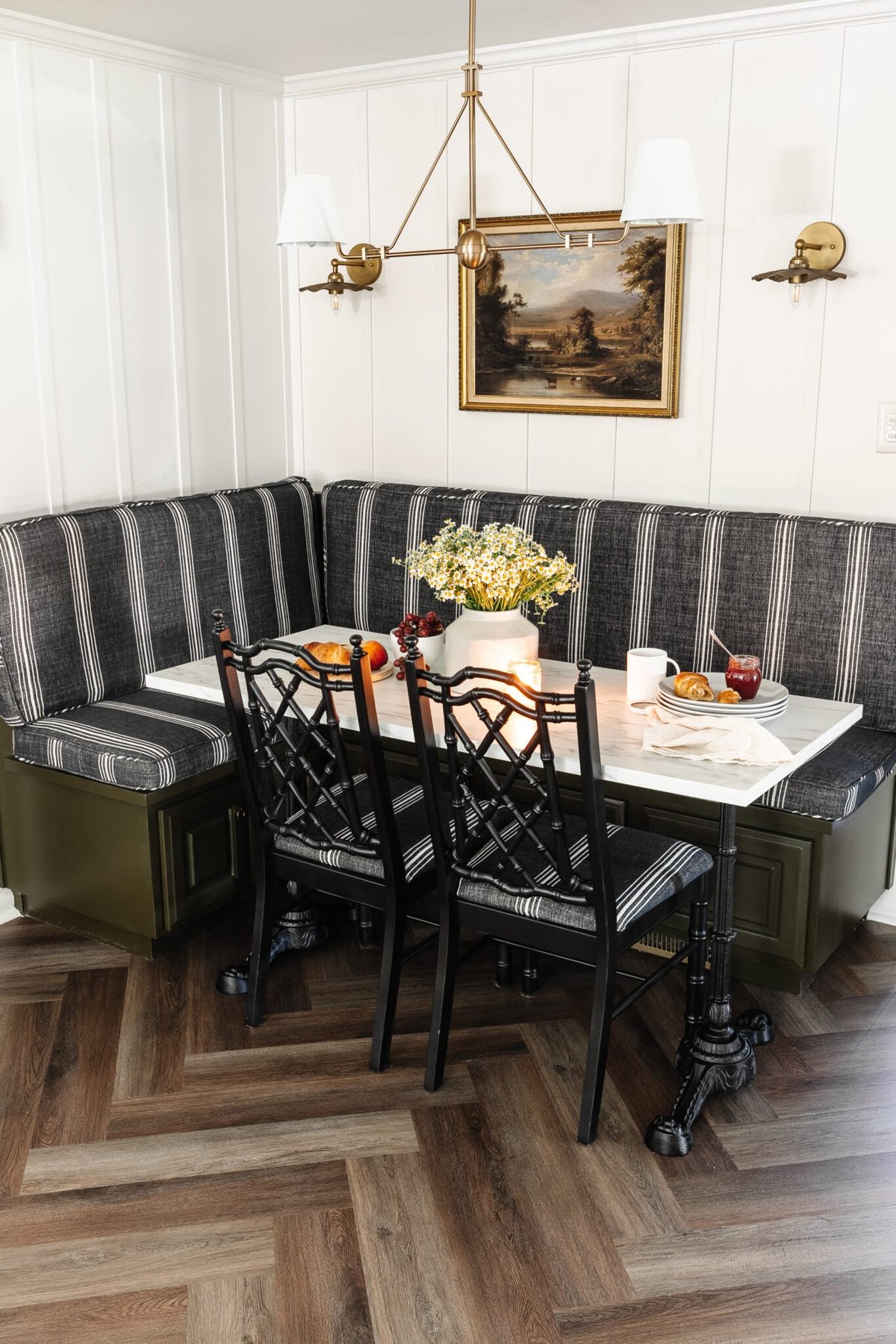 herringbone LVP flooring from ProCore Floors
